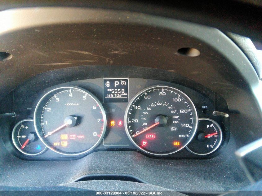 2013 SUBARU LEGACY 2.5I 4S3BMBA64D3006500