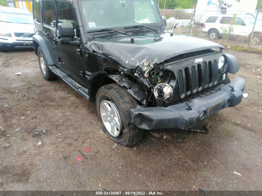 2018 JEEP WRANGLER JK UNLIMITED SPORT S 1C4BJWDG0JL886935