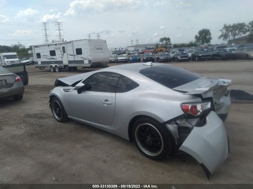 2013 SUBARU BRZ LIMITED JF1ZCAC16D1600276