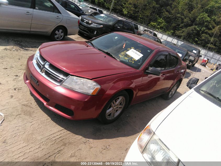 2014 DODGE AVENGER SE 1C3CDZAG0EN234963