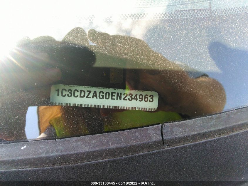 2014 DODGE AVENGER SE 1C3CDZAG0EN234963