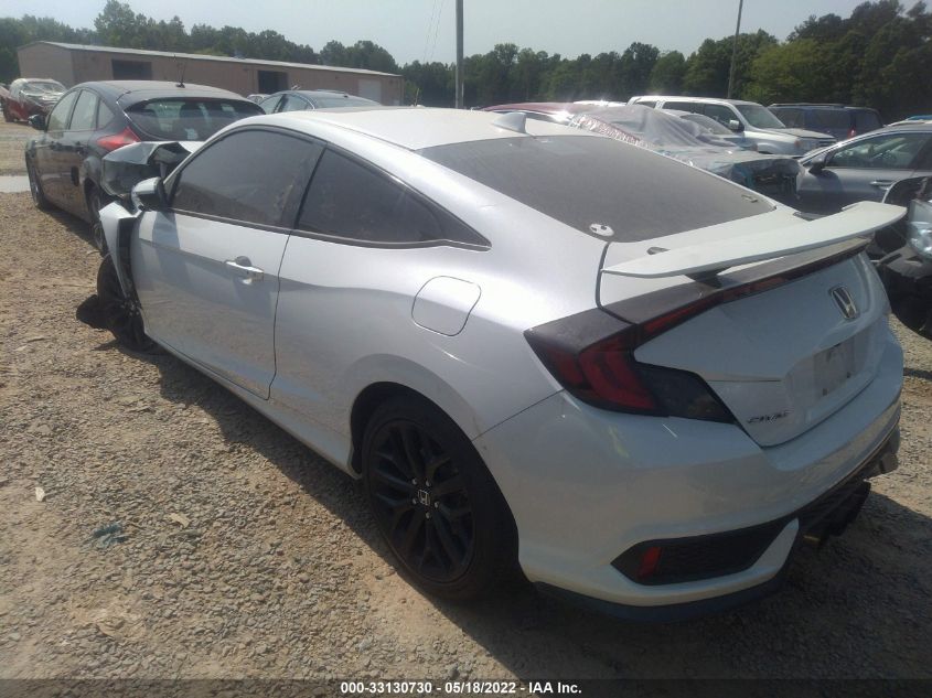 2020 HONDA CIVIC SI COUPE 2HGFC3A57LH752891