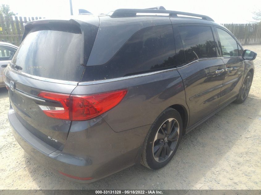 2021 HONDA ODYSSEY ELITE 5FNRL6H90MB007607