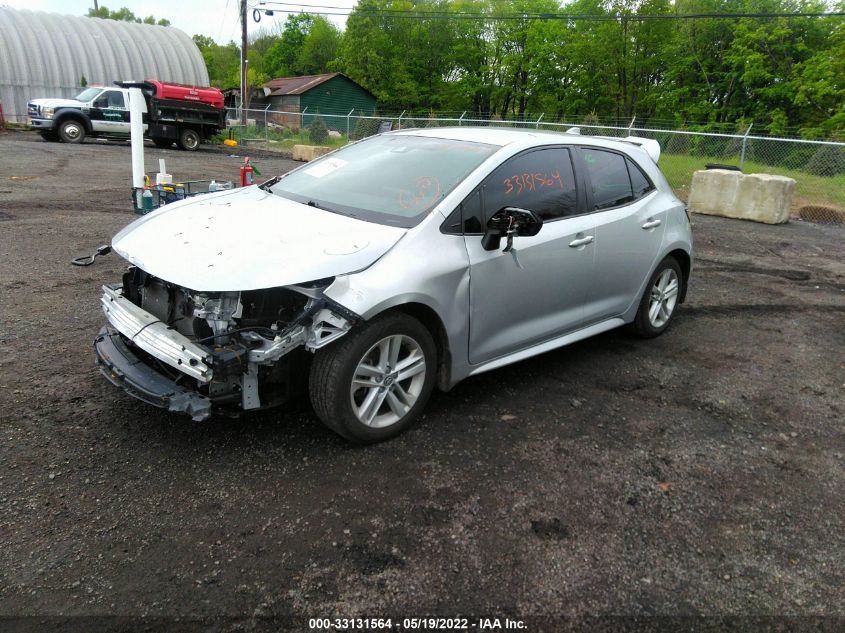 2019 TOYOTA COROLLA HATCHBACK SE/XSE JTNK4RBE7K3028854