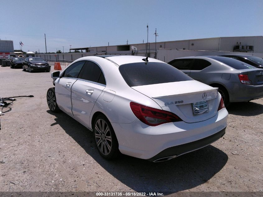 2018 MERCEDES-BENZ CLA CLA 250 WDDSJ4EB1JN656418
