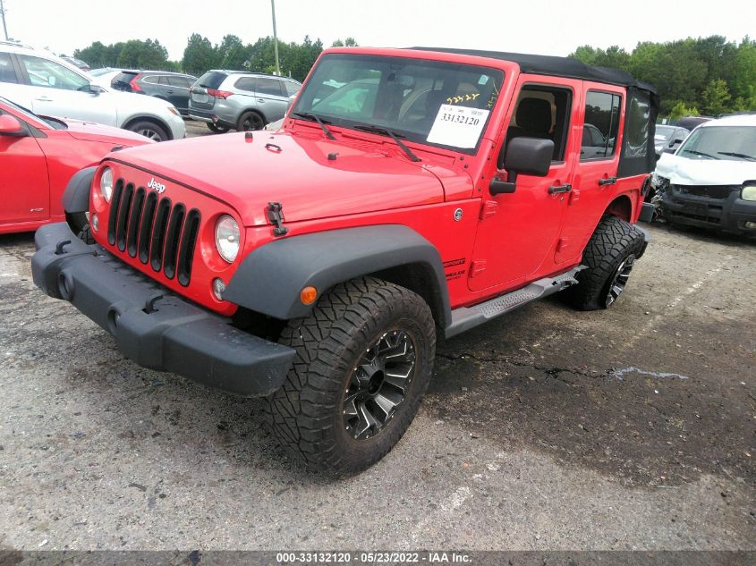 2017 JEEP WRANGLER UNLIMITED SPORT 1C4BJWDG8HL728708