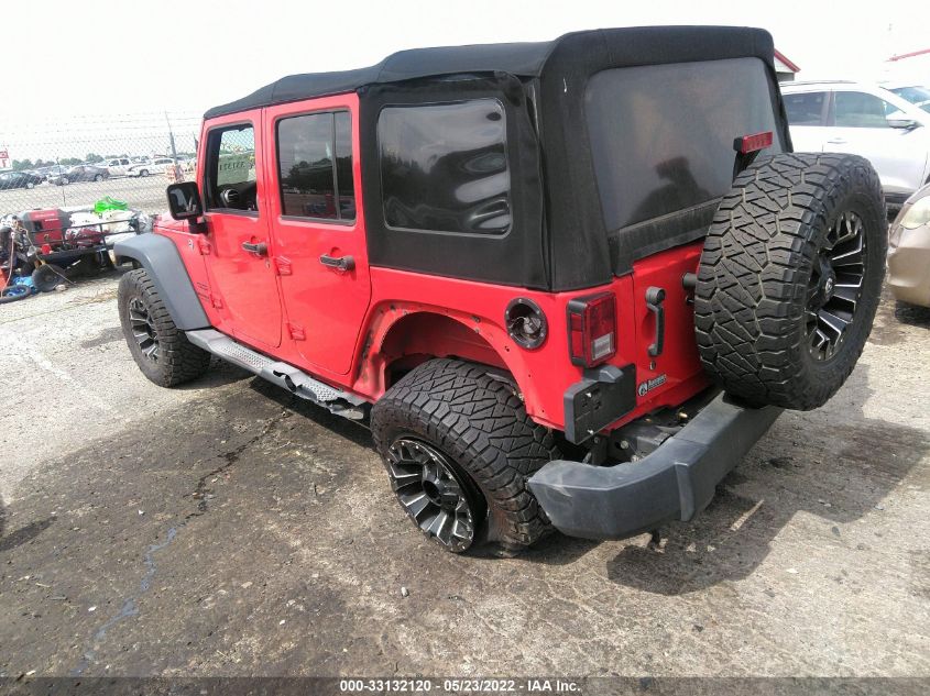2017 JEEP WRANGLER UNLIMITED SPORT 1C4BJWDG8HL728708