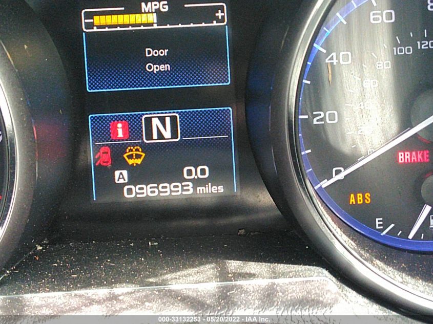 2016 SUBARU LEGACY 2.5I LIMITED 4S3BNAL68G3039007