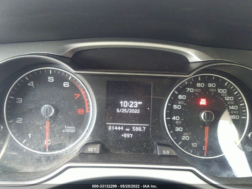 2016 AUDI A4 PREMIUM WAUAFAFL0GN013237