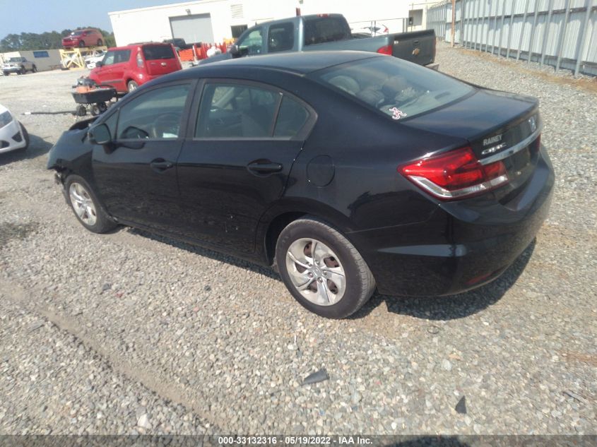 2013 HONDA CIVIC SDN LX 2HGFB2F59DH300013