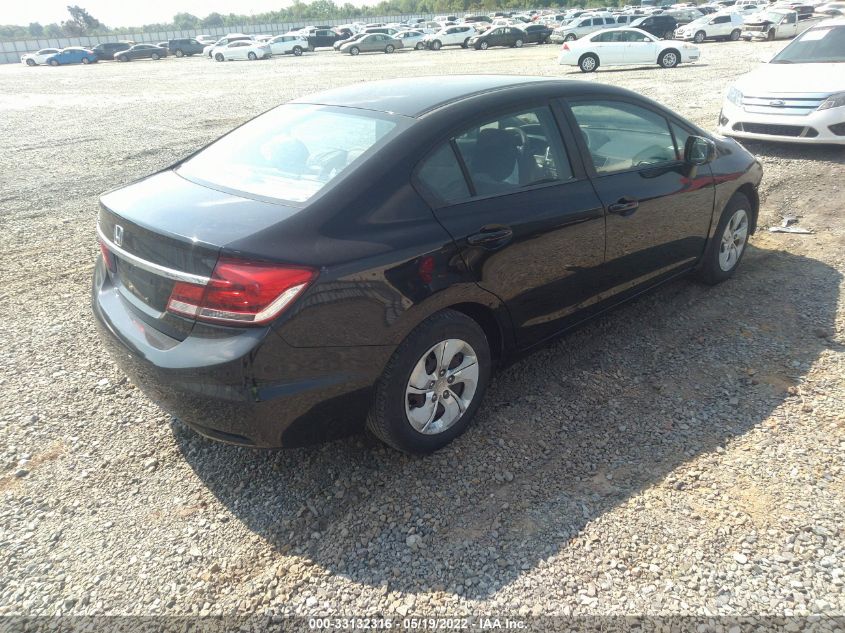 2013 HONDA CIVIC SDN LX 2HGFB2F59DH300013