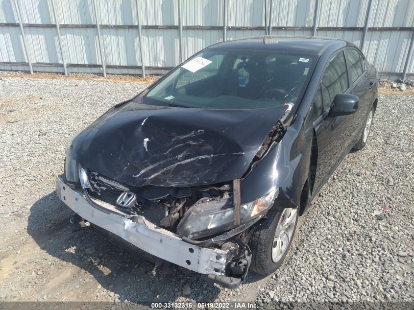 2013 HONDA CIVIC SDN LX 2HGFB2F59DH300013