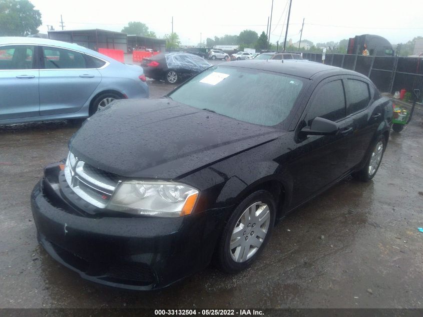 2013 DODGE AVENGER SE 1C3CDZAB7DN677386