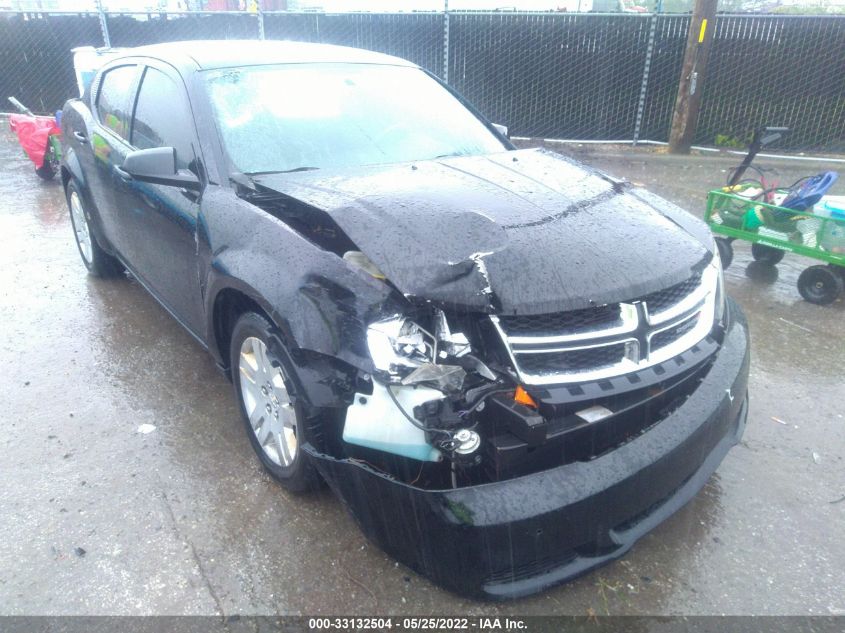 2013 DODGE AVENGER SE 1C3CDZAB7DN677386