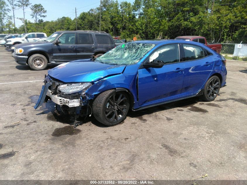 2017 HONDA CIVIC HATCHBACK SPORT TOURING SHHFK7H97HU215550