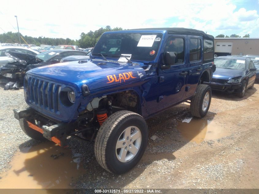 2018 JEEP WRANGLER UNLIMITED SPORT S 1C4HJXDG2JW173890