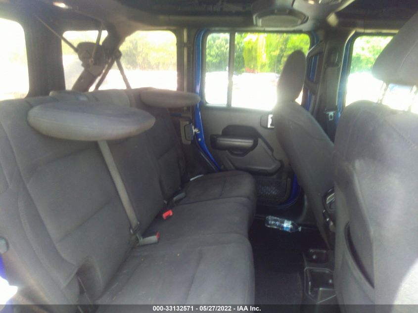 2018 JEEP WRANGLER UNLIMITED SPORT S 1C4HJXDG2JW173890