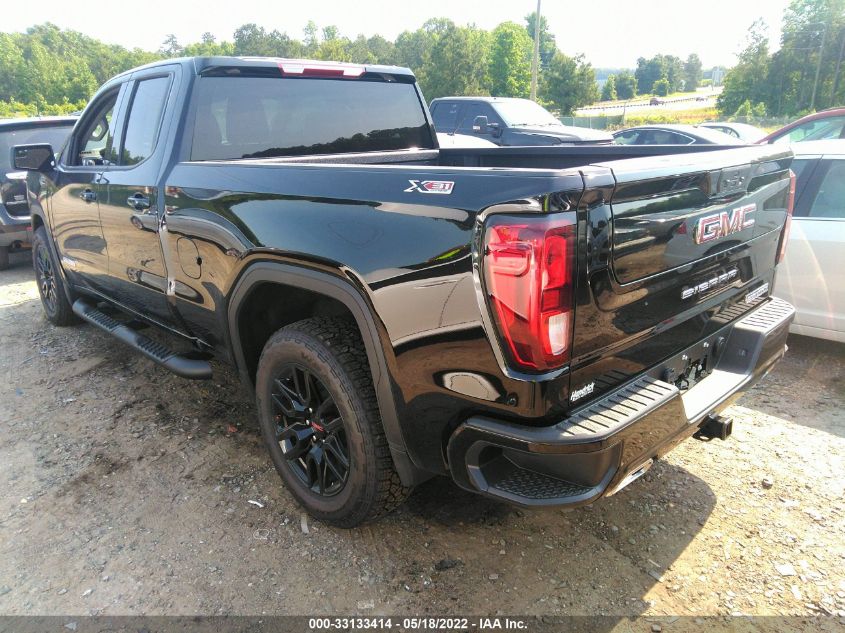 2022 GMC SIERRA 1500 LIMITED ELEVATION 1GTR9CED4NZ137780