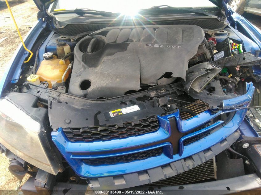 2014 DODGE AVENGER SXT 1C3CDZCG5EN136380