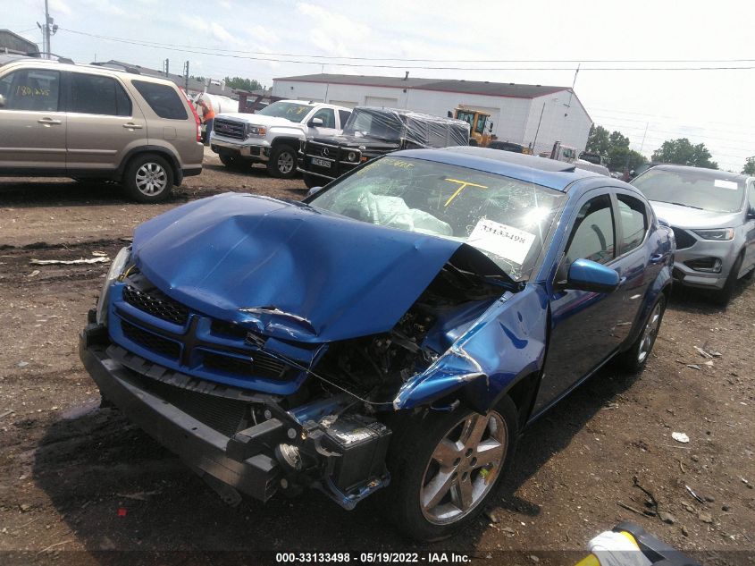 2014 DODGE AVENGER SXT 1C3CDZCG5EN136380