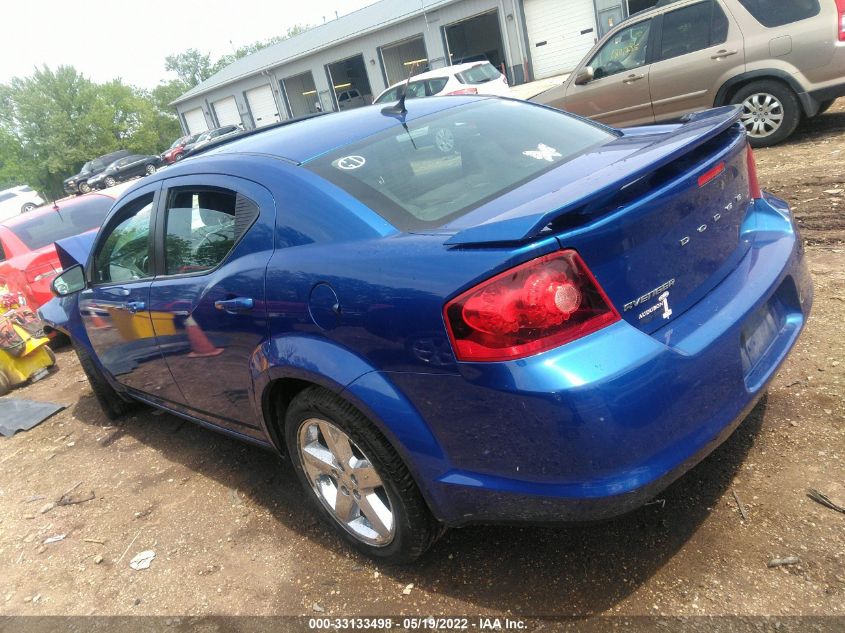 2014 DODGE AVENGER SXT 1C3CDZCG5EN136380