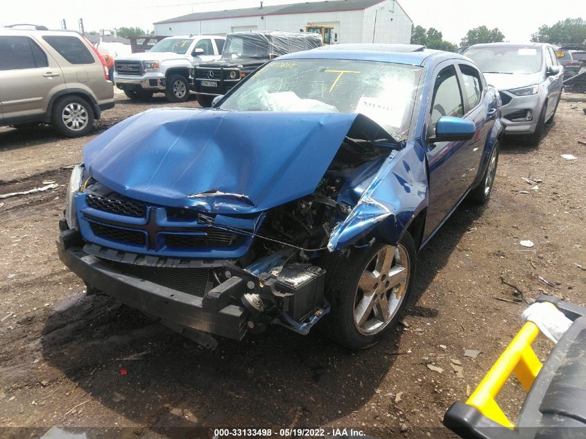 2014 DODGE AVENGER SXT 1C3CDZCG5EN136380