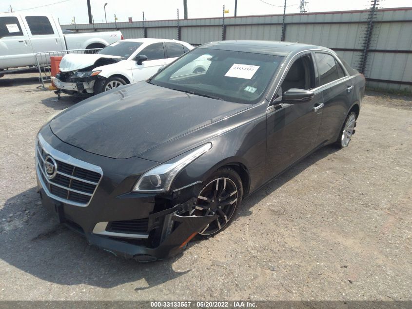 2014 CADILLAC CTS SEDAN LUXURY RWD 1G6AR5SX1E0160190