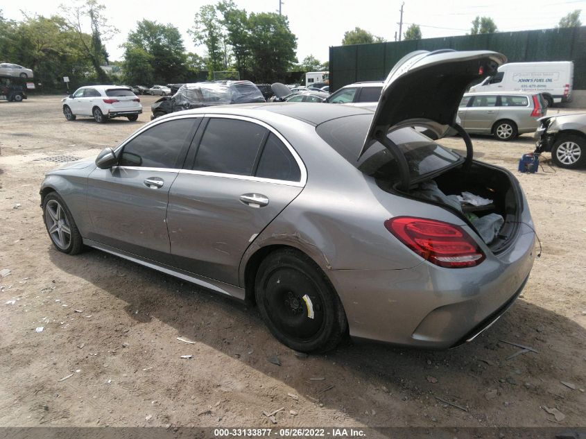 2015 MERCEDES-BENZ C-CLASS C 300 55SWF4KB1FU007708