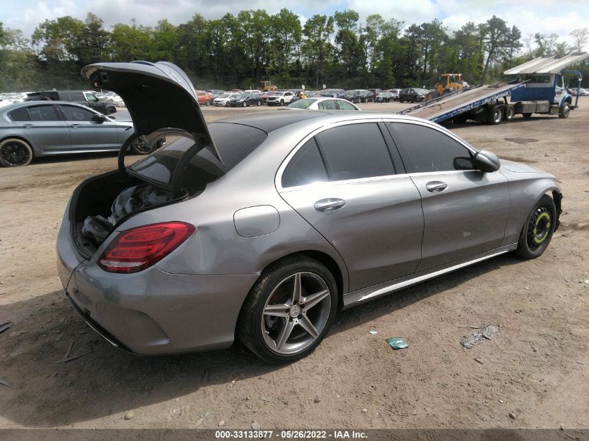 2015 MERCEDES-BENZ C-CLASS C 300 55SWF4KB1FU007708