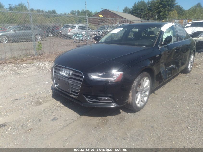 2013 AUDI A4 PREMIUM PLUS WAUFFAFL7DN034538