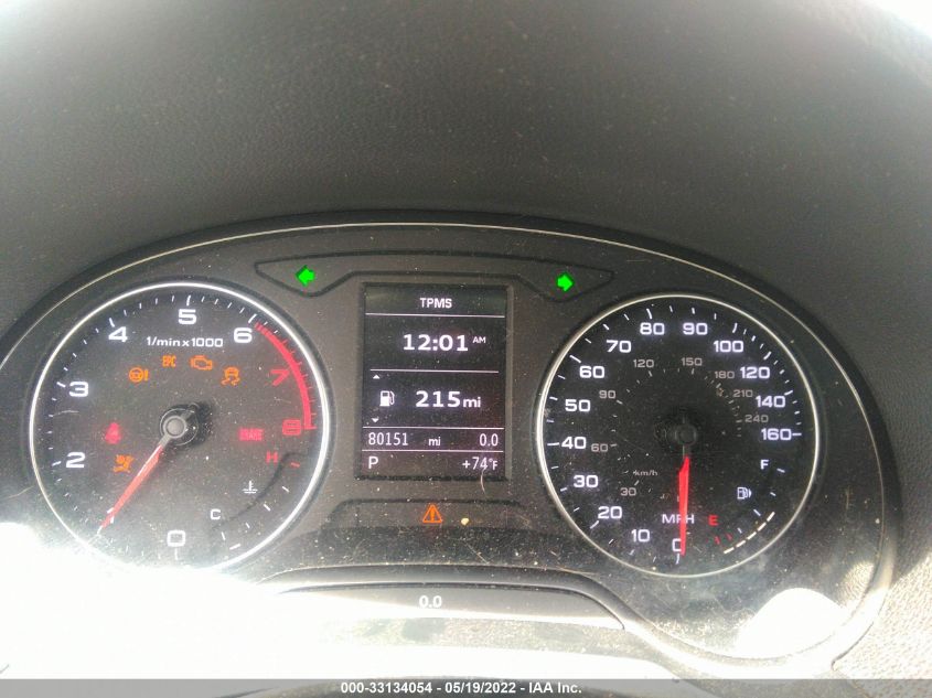 2015 AUDI S3/A3 2.0T PREMIUM WAUBFGFF7F1125198