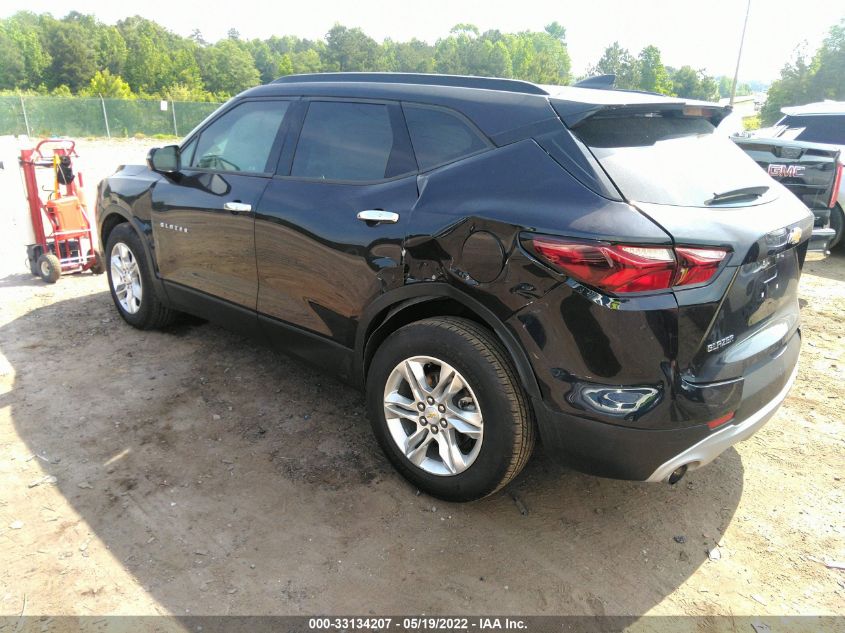 2020 CHEVROLET BLAZER LT 3GNKBBRAXLS533262