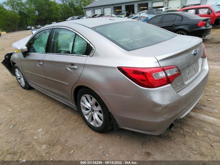 2015 SUBARU LEGACY 2.5I PREMIUM 4S3BNBC69F3017408
