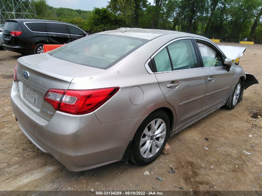 2015 SUBARU LEGACY 2.5I PREMIUM 4S3BNBC69F3017408