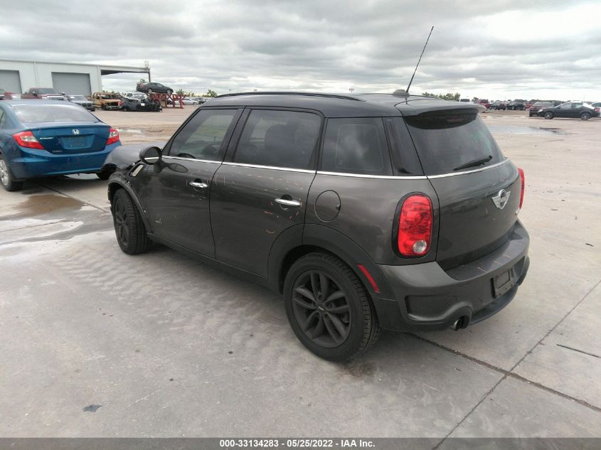 2013 MINI COOPER COUNTRYMAN S ALL4 WMWZC5C52DWM15677