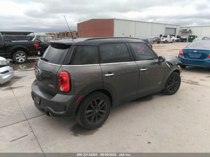 2013 MINI COOPER COUNTRYMAN S ALL4 WMWZC5C52DWM15677