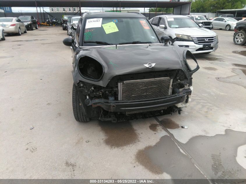 2013 MINI COOPER COUNTRYMAN S ALL4 WMWZC5C52DWM15677