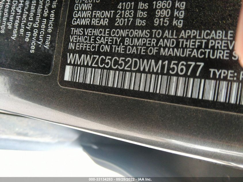 2013 MINI COOPER COUNTRYMAN S ALL4 WMWZC5C52DWM15677