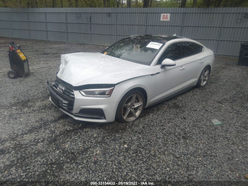 2019 AUDI A5 SPORTBACK PREMIUM PLUS WAUENCF52KA073022