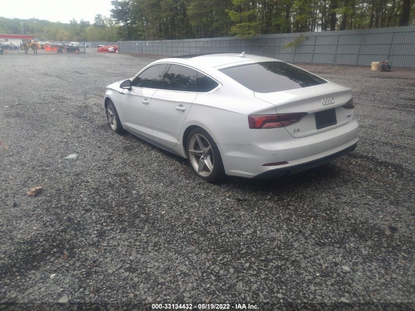 2019 AUDI A5 SPORTBACK PREMIUM PLUS WAUENCF52KA073022