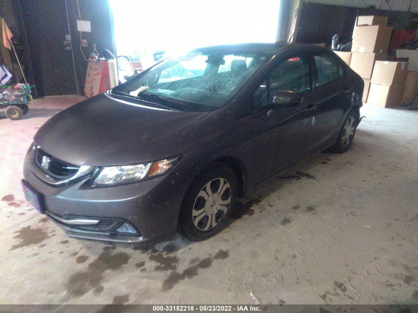 2014 HONDA CIVIC HYBRID 19XFB4F33EE200818