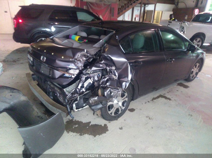 2014 HONDA CIVIC HYBRID 19XFB4F33EE200818