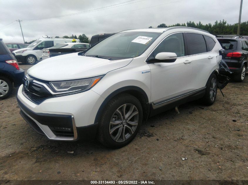2022 HONDA CR-V HYBRID TOURING 5J6RT6H92NL010193