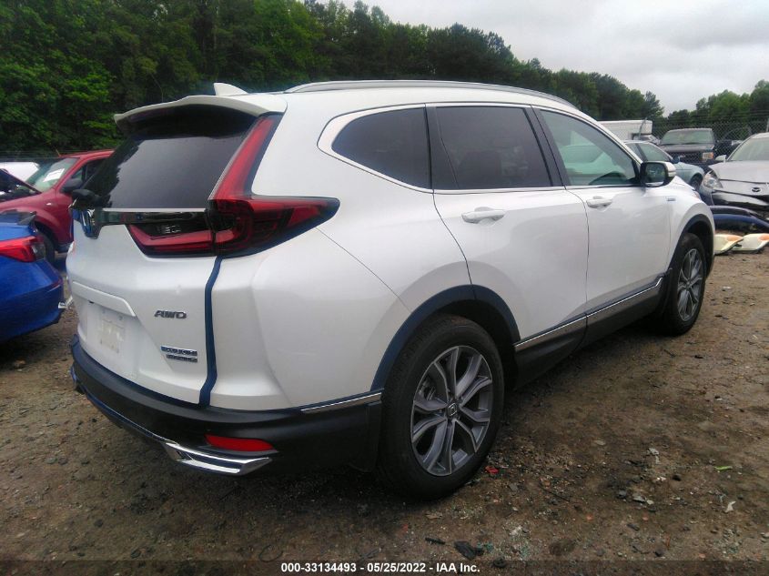 2022 HONDA CR-V HYBRID TOURING 5J6RT6H92NL010193
