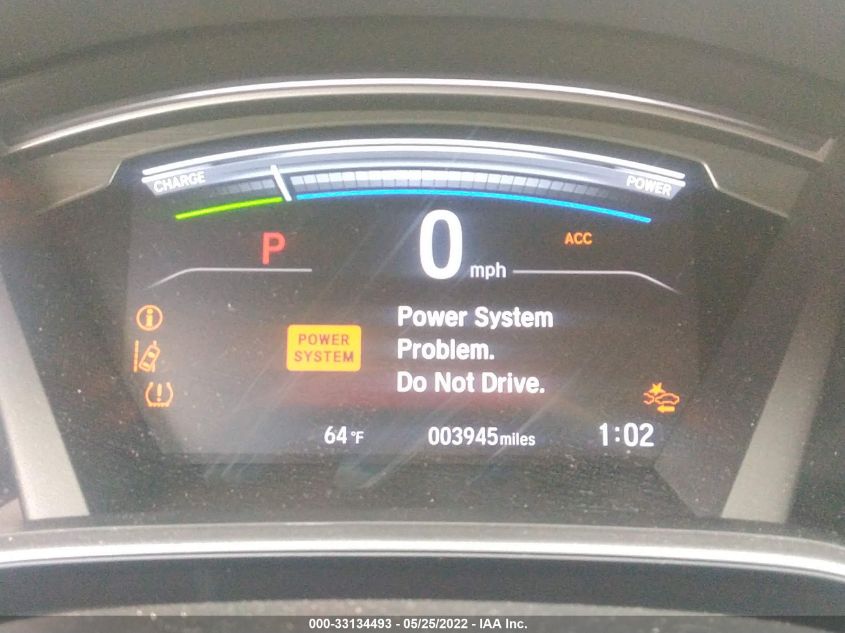 2022 HONDA CR-V HYBRID TOURING 5J6RT6H92NL010193
