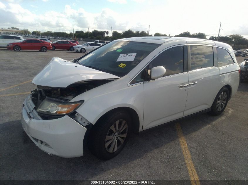 2015 HONDA ODYSSEY EX-L 5FNRL5H6XFB008394