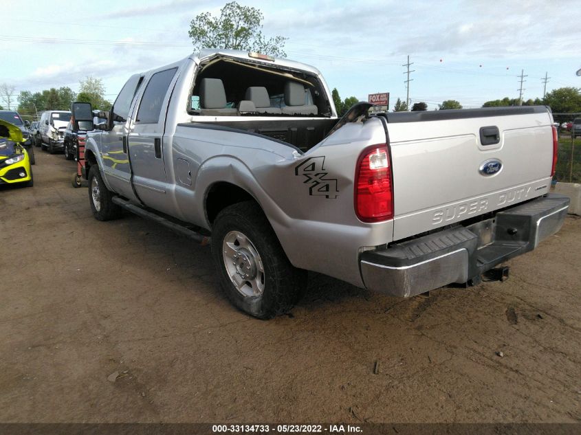 2015 FORD SUPER DUTY F-250 SRW LARIAT/PLATINUM 1FT7W2B69FEB54101