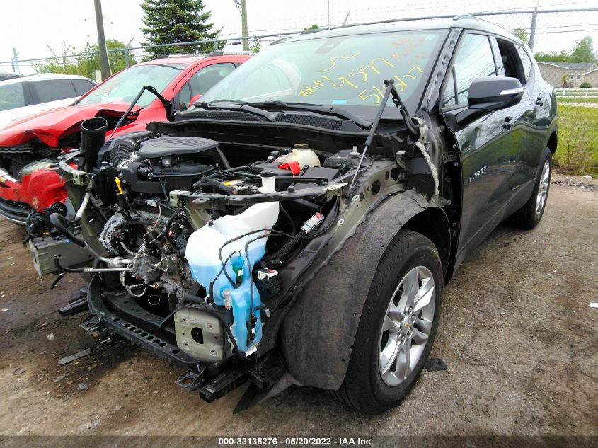 2021 CHEVROLET BLAZER LT 3GNKBCRS5MS539597