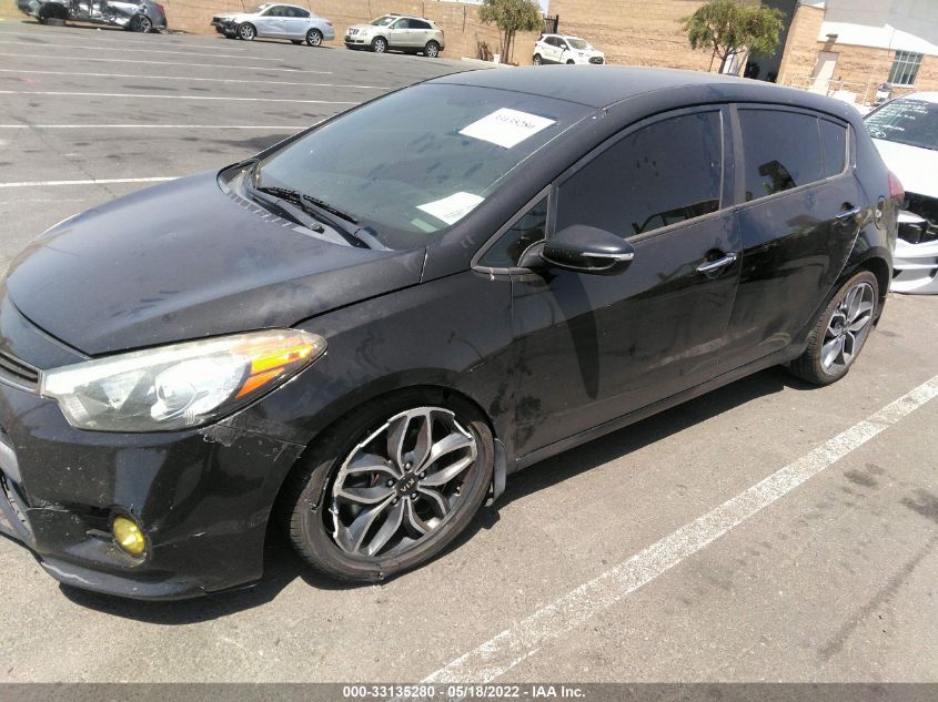 2016 KIA FORTE 5-DOOR SX KNAFZ5A38G5494544