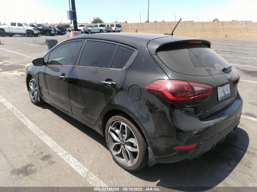 2016 KIA FORTE 5-DOOR SX KNAFZ5A38G5494544